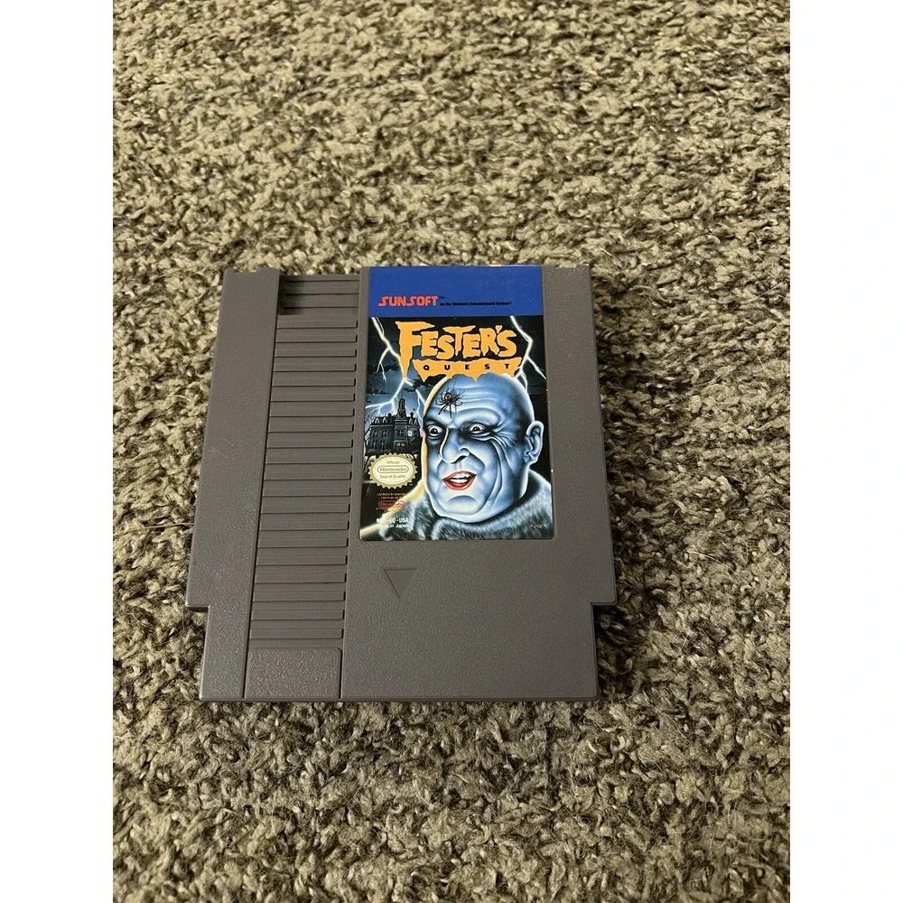 Fester's‎ Quest (Nintendo Entertainment System, 1989) NES game WORKS!